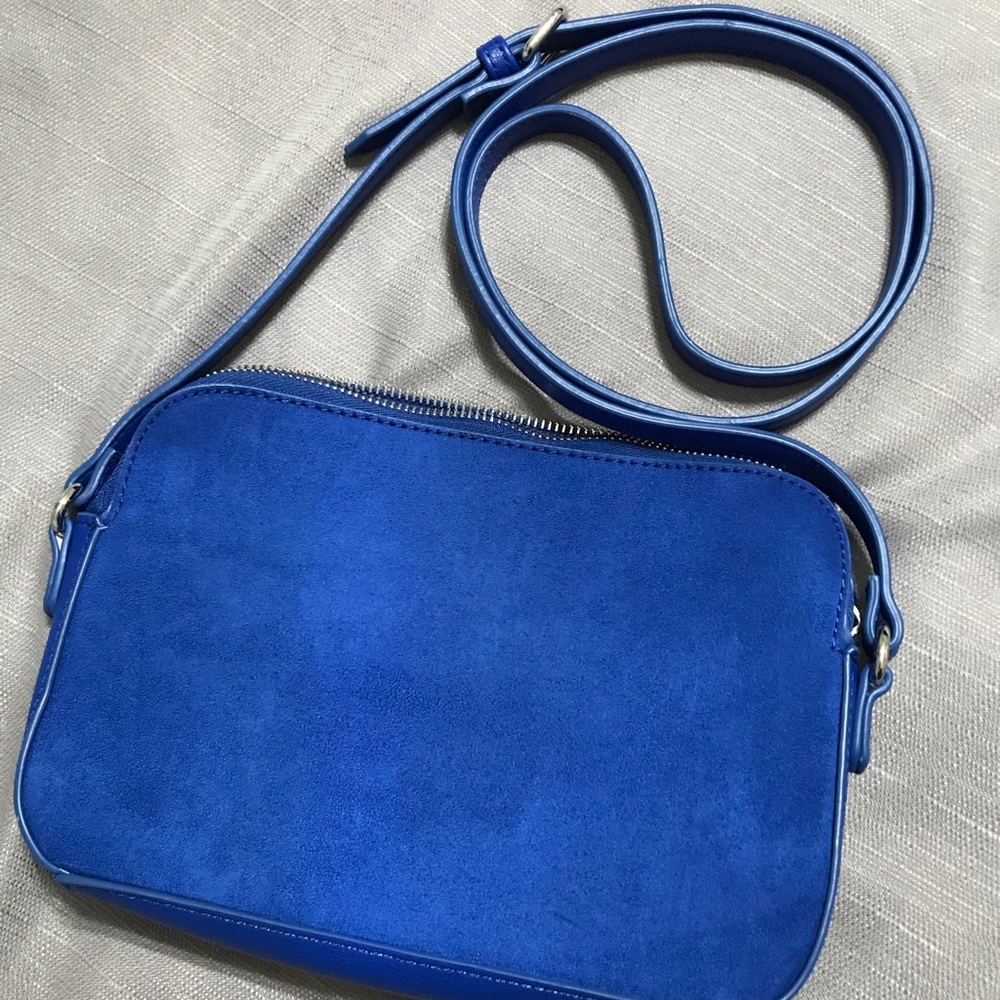Colbalt Blue cross body purse